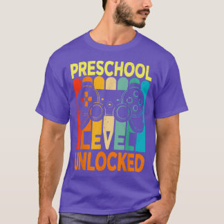 T-shirt Hello Preschool Level Unlocked Video Game Back to 