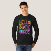 T-shirt Hello Seventh Grade Back to School 7th Grade Teach (Devant entier)