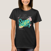 T-shirt Hello Sixth Grade Happy First Day Of School Back T (Devant)