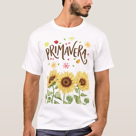 T-shirt Hello spring (Devant)
