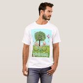T-shirt Hello spring (Devant entier)