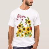 T-shirt Hello spring (Devant)