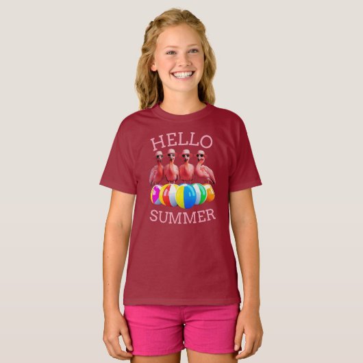 T-shirt HeLLO SUMMER (Devant entier)