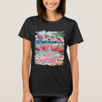 T-Shirt « Hello Summer » pour femmes