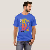 T-shirt Hello Summer Tee – Sunshine, Smiles & Seasonal (Devant entier)