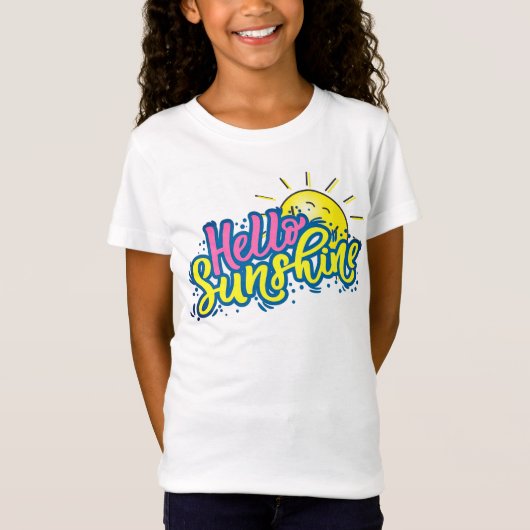 T-Shirt Hello Sunshine (Devant)