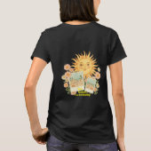 T-shirt Hello Sunshine - Citation Printemps Chaud (Dos)