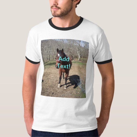 T-shirt Hello There Horsey (Devant)