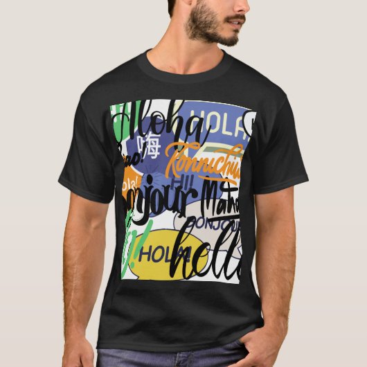 T-shirt Hello World (Devant)