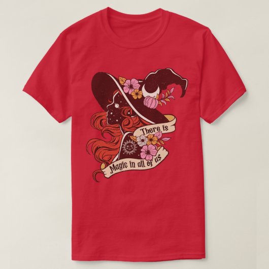 T-shirt Helloween sorcière 1 (Design devant)