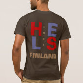 T-SHIRT HELSINKI FINLANDE (Dos)