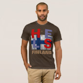 T-SHIRT HELSINKI FINLANDE (Devant entier)