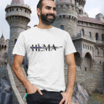 T-shirt HEMA Historique Arts Martiaux Européens épée<br><div class="desc">Cette conception a été créée par art numérique. Vous pouvez modifier le style de cette chemise en choisissant Plus > sous l'option de style. Il peut être personnalisé dans la zone fournir ou customiser en choisissant le clic pour customiser une autre option et en changeant le nom, les initiales ou...</div>