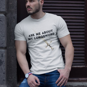 T-shirt HEMA Historique Arts Martiaux Européens Longsword