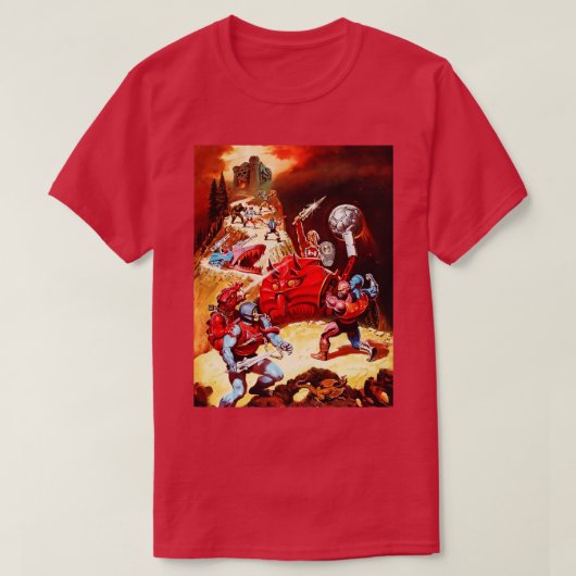 T-shirt HeMan Bashasaurus Alt (Design devant)