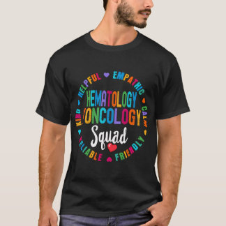 T-shirt Hématologie Oncologie Équipe Infirmière De L'Escad