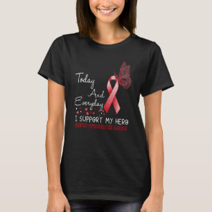 T-shirt Hémochromatose héréditaire Sensibilisation Je sout