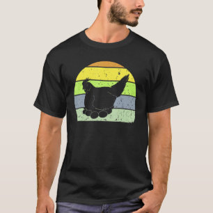 T-shirt Hen Cool Vintage Hen Savana Poulets les années 70