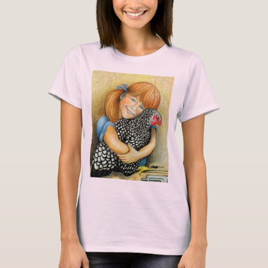 T-shirt Hen Hugger (Devant)