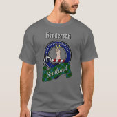 T-shirt Henderson Clan Badge & Tartan (Devant)