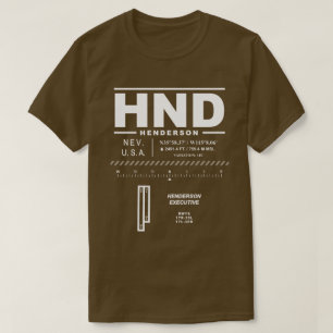 T-shirt Henderson Executive Airport HND