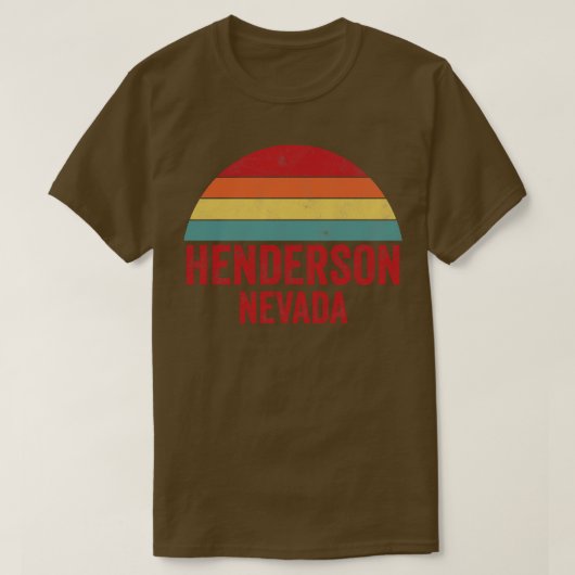 T-shirt Henderson Nevada (Design devant)