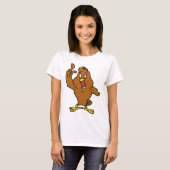 T-shirt Henery Hawk hurle (Devant entier)