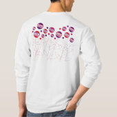 T-shirt Henley des hommes de BRAS (Dos)