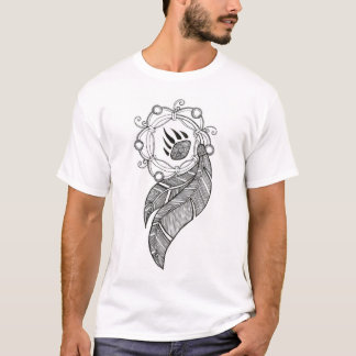 T-shirt Henna Dream Catcher Natif