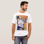 T-shirt Henri de Toulouse Lautrec : Jane Avril Dancing (Devant entier)