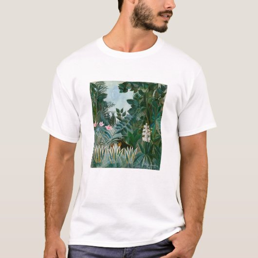 T-shirt Henri Rousseau - La jungle équatoriale (Devant)