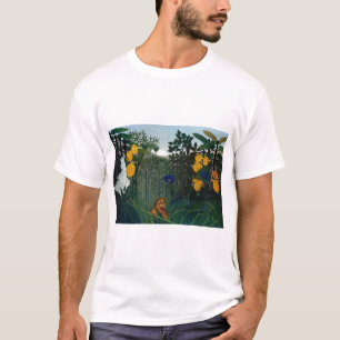 T-shirt Henri Rousseau La refonte du Ga botanique du Lion