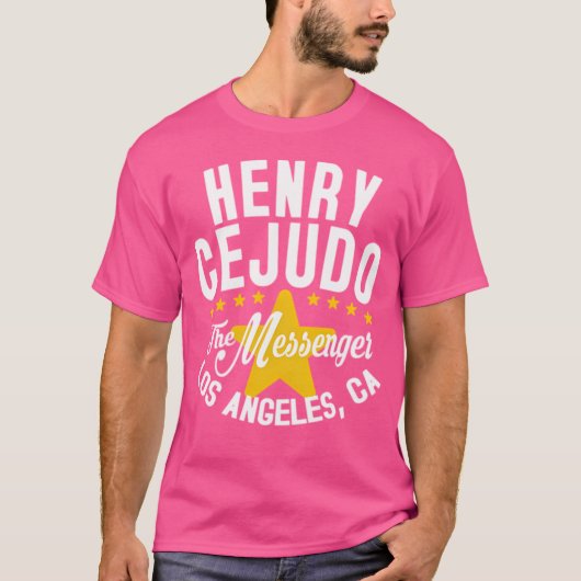 T-shirt Henry Cejudo Le Messager (Devant)