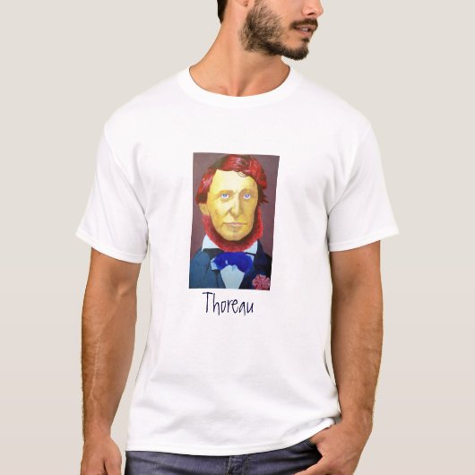 T-shirt Henry David Thoreau (Devant)