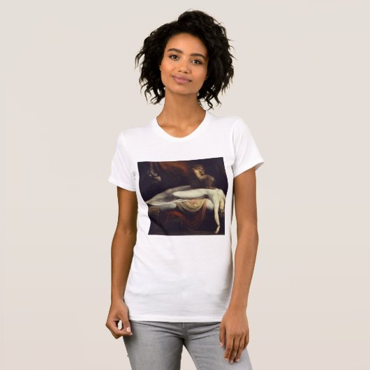 T-shirt Henry Fuseli - Le cauchemar (Devant entier)