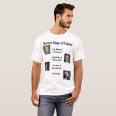 T-shirt Henry I, William I le conquérant, Stephen,… (Devant entier)