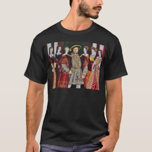 T-shirt Henry le Huitième et ses six femmes