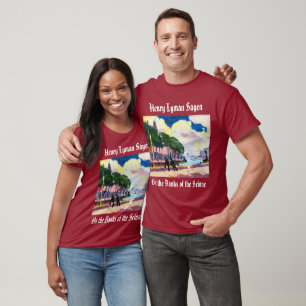 T-shirt Henry Lyman Sayen Sur les bords de la Seine