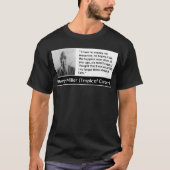 T-shirt Henry Miller (Devant)