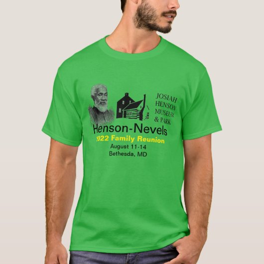 T-shirt Henson-Nevels 2022 Réunion familiale Tee (Devant)