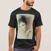 T-shirt Hepburn T-ShirtAudrey Hepburn Portrait Abstrait (Devant)
