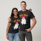 T-shirt Her Boo &amp; His Boo Funny Matching Halloween Cou (Unisexe)
