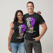 T-shirt Her Fight Is My Fight Autoimmune Hepatitis Survivo (Unisexe)