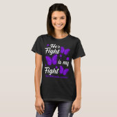 T-shirt Her Fight Is My Fight Chiari Malformation Awarenes (Devant entier)