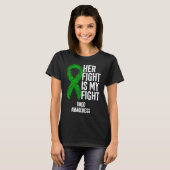 T-shirt Her Fight Is My Fight DMDD Awareness (Devant entier)