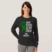 T-shirt Her Fight Is My Fight DMDD Awareness (Devant entier)