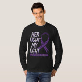 T-shirt Her Fight Is My Fight Moebius Syndrome Mobius Surv (Devant entier)