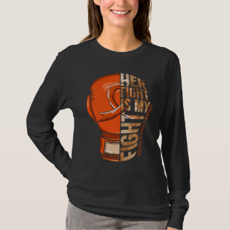 T-shirt Her Fight Is My Fight Multiple Sclerosis Orange Ri