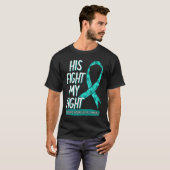 T-shirt Her Fight Is My Fight Progressive Supranuclear Pal (Devant entier)