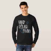 T-shirt Her Fisherman His Greatest Catch Couple Matching M (Devant entier)